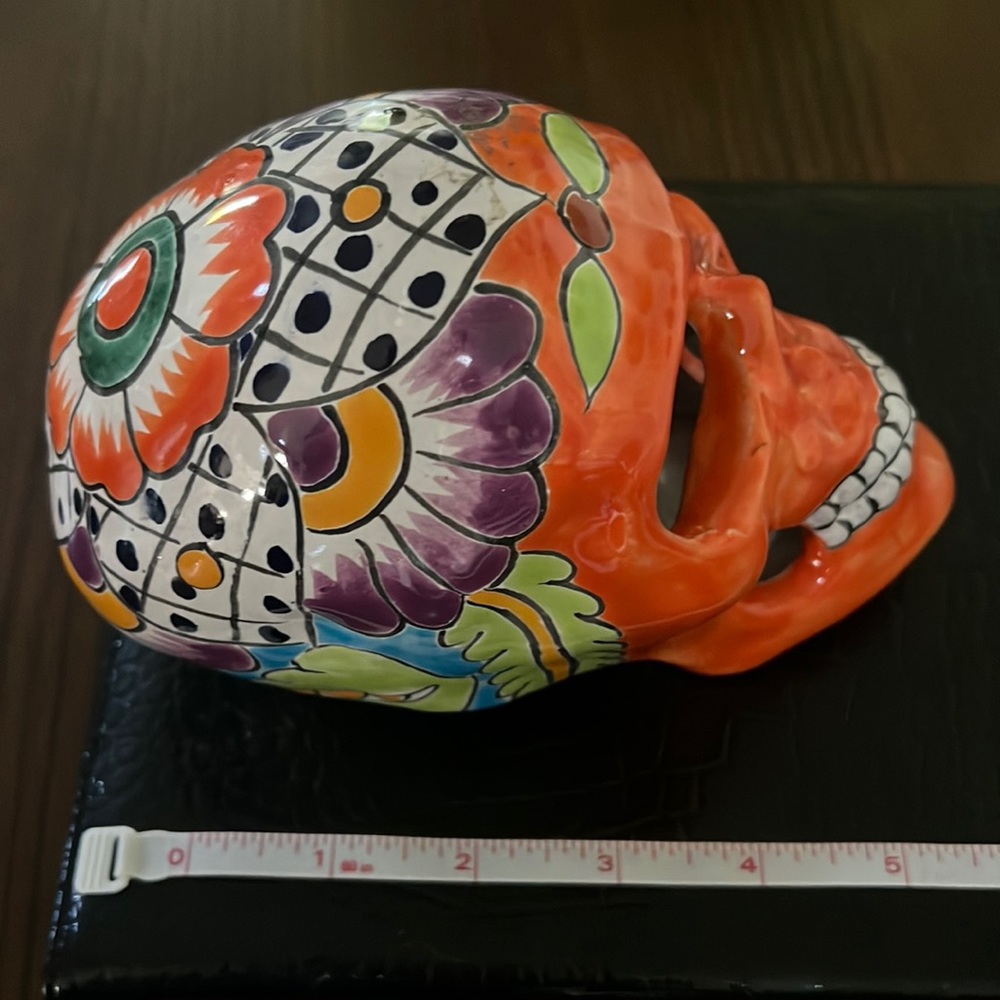 Talavera Skull